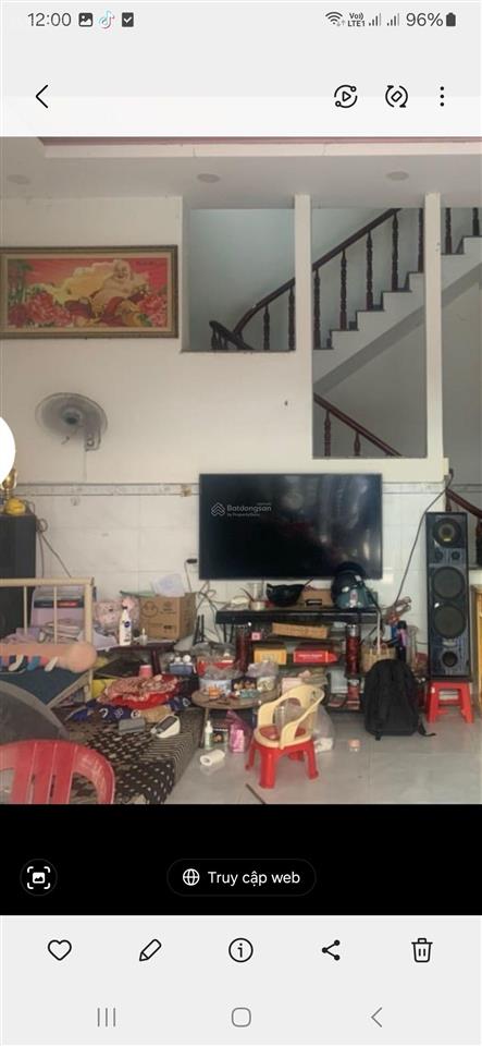 Nhà hxh dương đình hội, tăng nhơn phú b, quận 9(cũ)  2 tầng btct 5pn gần cao đẳng gtvt  132 m2