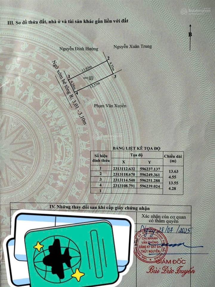 Vị trí trung tâm phường thuỷ nguyên, tp hải phòng cách khu đấu giá khau da  cửa trại 100m