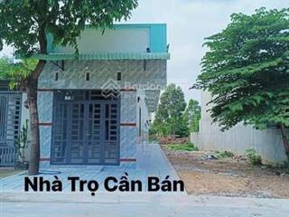 Chủ cần tiền bán nhà trọ 150m2/ 1 tỷ 390 ngay kcn mỹ phước 3, bến cát, bình dương, shr