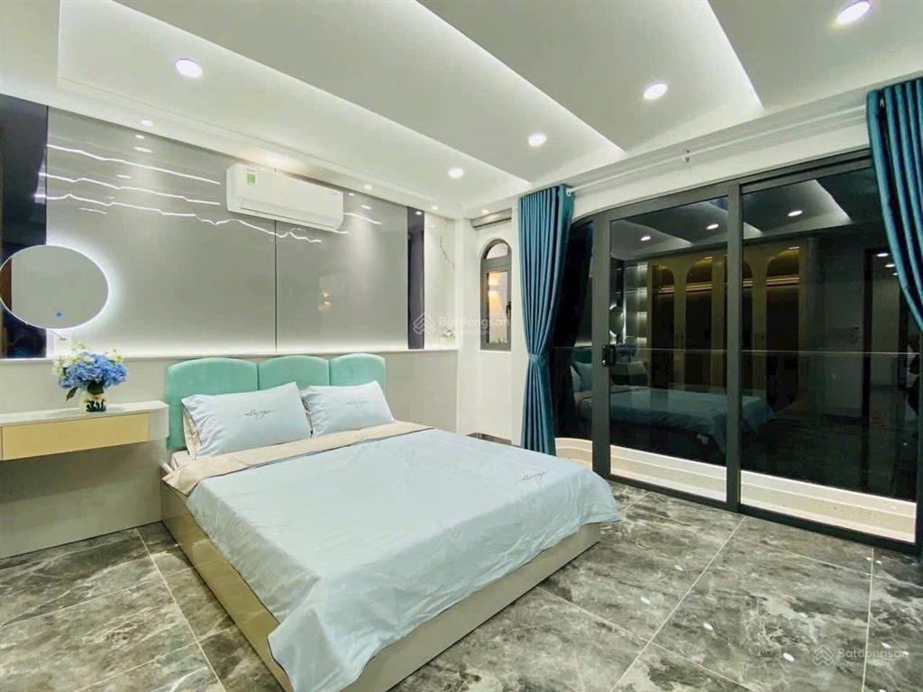 Nhà đẹp trung tâm gò vấp lê văn thọ, hẻm xe hơi, 4 phòng ngủ, full nội thất, dọn vào ở ngay