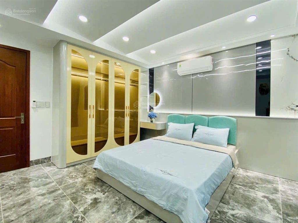 Nhà đẹp trung tâm gò vấp lê văn thọ, hẻm xe hơi, 4 phòng ngủ, full nội thất, dọn vào ở ngay