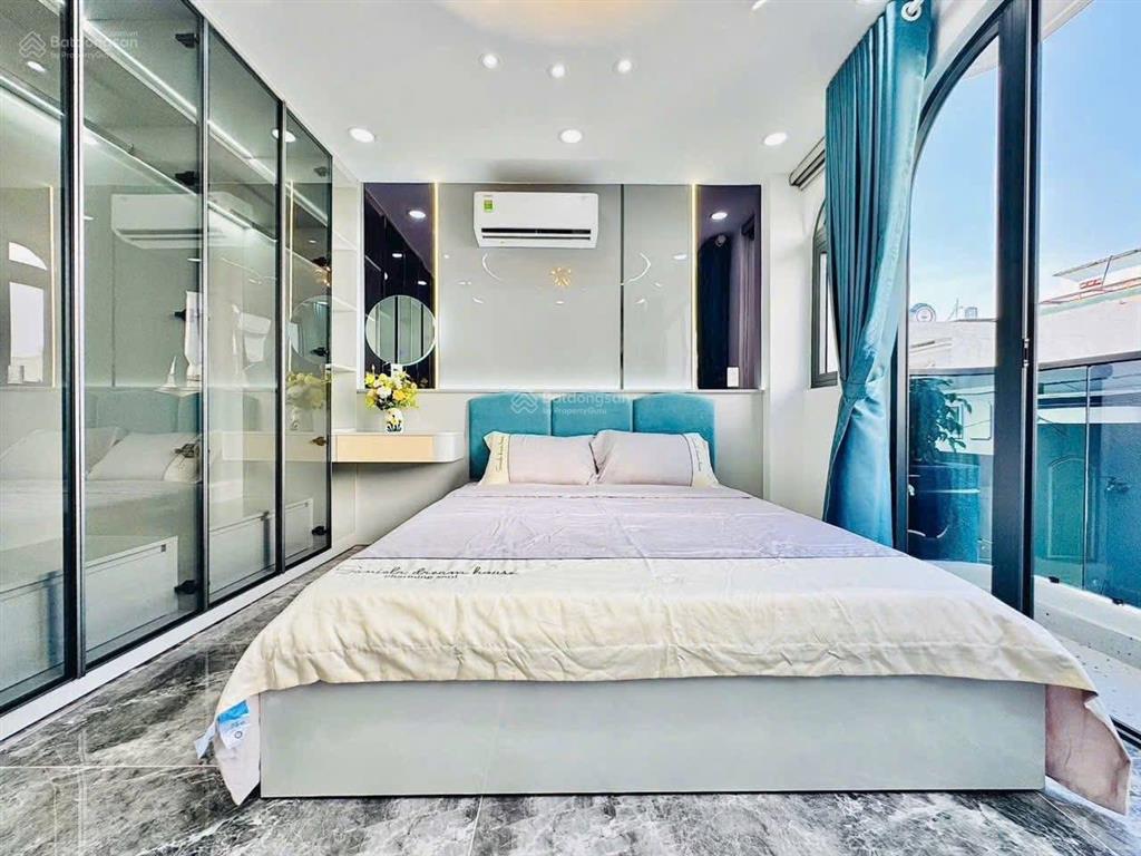 Nhà đẹp trung tâm gò vấp lê văn thọ, hẻm xe hơi, 4 phòng ngủ, full nội thất, dọn vào ở ngay