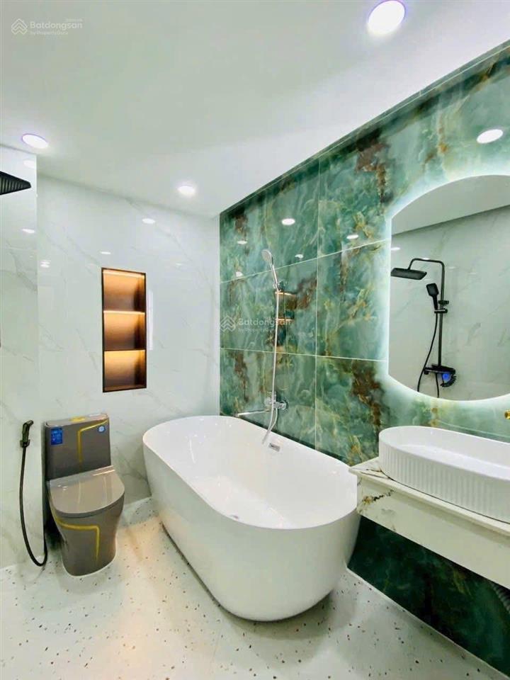 Nhà đẹp trung tâm gò vấp lê văn thọ, hẻm xe hơi, 4 phòng ngủ, full nội thất, dọn vào ở ngay