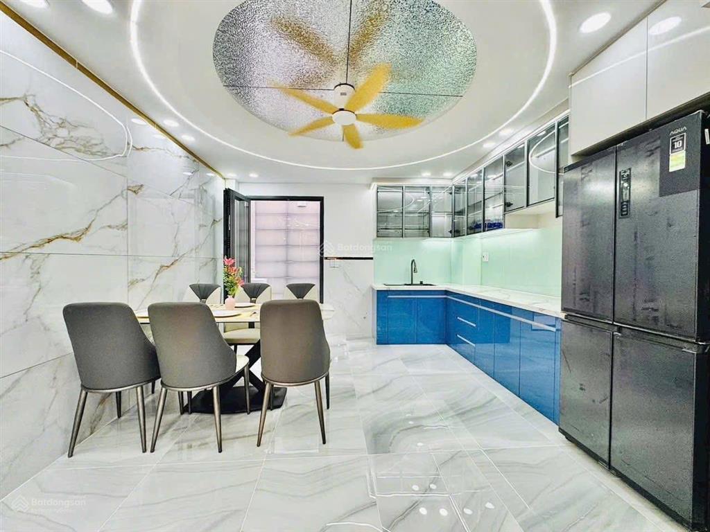 Nhà đẹp trung tâm gò vấp lê văn thọ, hẻm xe hơi, 4 phòng ngủ, full nội thất, dọn vào ở ngay