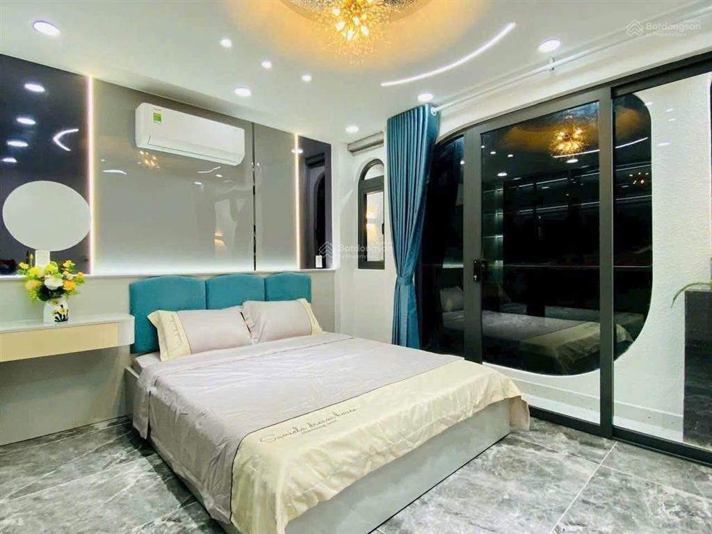 Nhà đẹp trung tâm gò vấp lê văn thọ, hẻm xe hơi, 4 phòng ngủ, full nội thất, dọn vào ở ngay