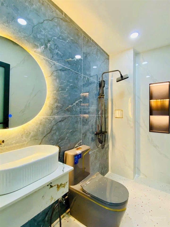 Nhà đẹp trung tâm gò vấp lê văn thọ, hẻm xe hơi, 4 phòng ngủ, full nội thất, dọn vào ở ngay