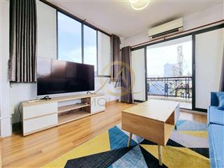 Cho thuê căn hộ dịch vụ ban công quận 1  đinh tiên hoàng  gần cv lê văn tám, vòng xoay đbphủ