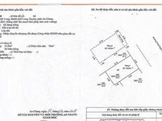 Bán nhà 1 trệt 1 lầu mặt tiền thoại ngọc hầu, p. mỹ long, tp. long xuyên