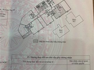 Vị trí vàng kosmo tây hồ chấp nhận cho thuê  sổ đỏ vĩnh viễn 3 tầng  mt 9m