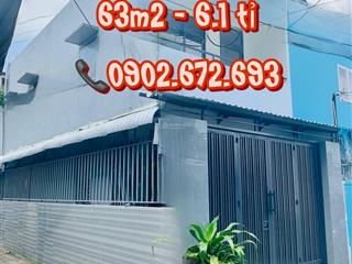 Giá 5.95 tỷ  nguyễn thượng hiền, p1, gò vấp  bình thạnh  góc 2 mặt tiền  nhà mới ở liền 63m2