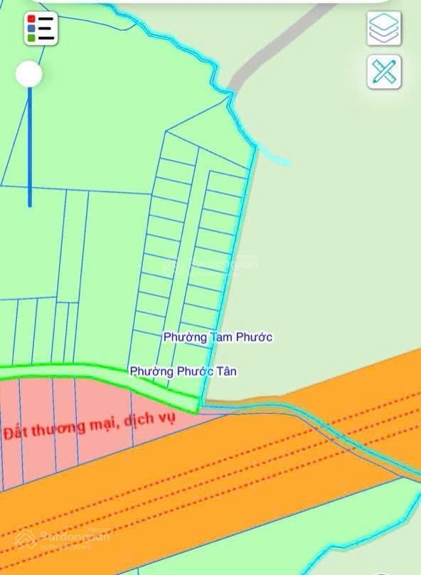 Bán đất mặt tiền, sổ hồng riêng, thổ cư 100%, vị trí đẹp, tiềm năng tăng giá