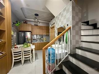 Hxh thông  nhà đẹp ở ngay  52m2  nở hậu  4 tầng  phan huy ích p12 gv  chỉ 6tỷ4 tl