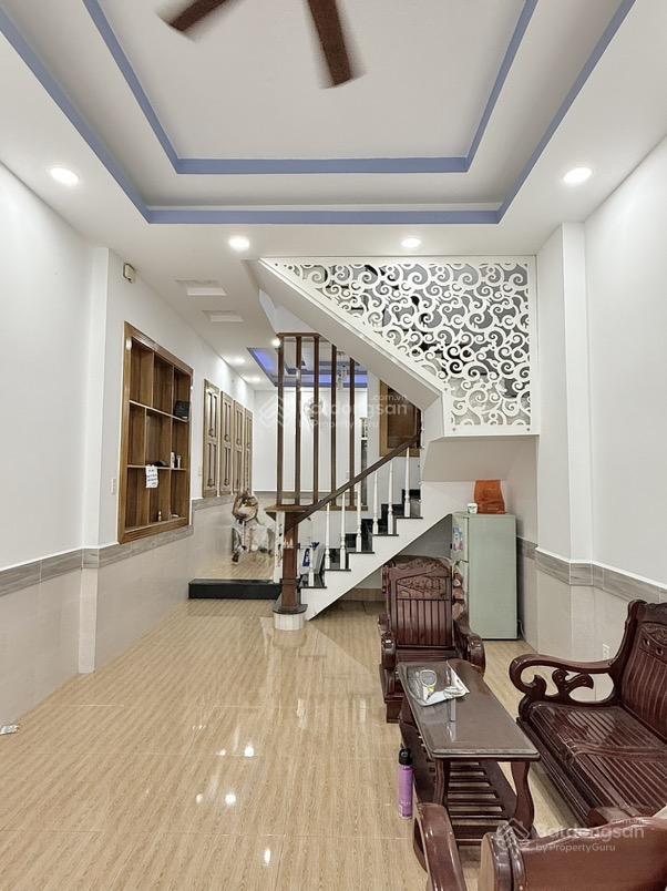 Hxh đậu cổngngay cv làng hoanhà đẹp ở ngay61m2nở hậu4tầng4pnlê văn thọ p11 gvchỉ 7tỷ1 tl