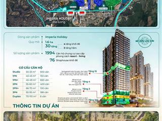 Mở bán giai đoạn 1 chung cư sở hữu lâu dài view biển tại hạ long