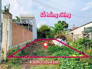 Bán đất 430m² giá 1tỷ5 đường tỉnh lộ 15 gần chợ phú hòa đông & ubnd xã sổ hồng riêng