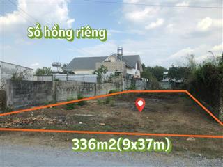 Đất đường suối sâu xã an tịnh tây ninh, dt 336m2 gần chợ, giá 600 triệu  sổ hồng riêng