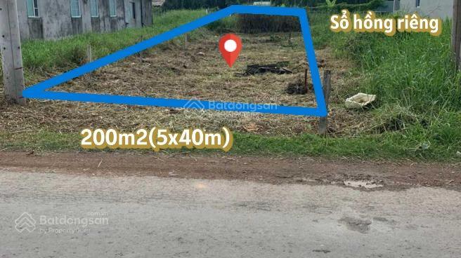 Đất đường suối sâu xã an tịnh tây ninh, dt 200m2 gần chợ, giá 650 triệu  sổ hồng riêng