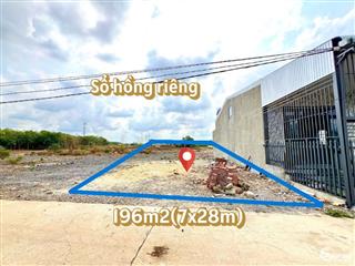 Mặt tiền kinh doanh đường suối sâu trảng bàng, dt 196m2 giá 750 triệu ngay gần chợ suối sâu  shr