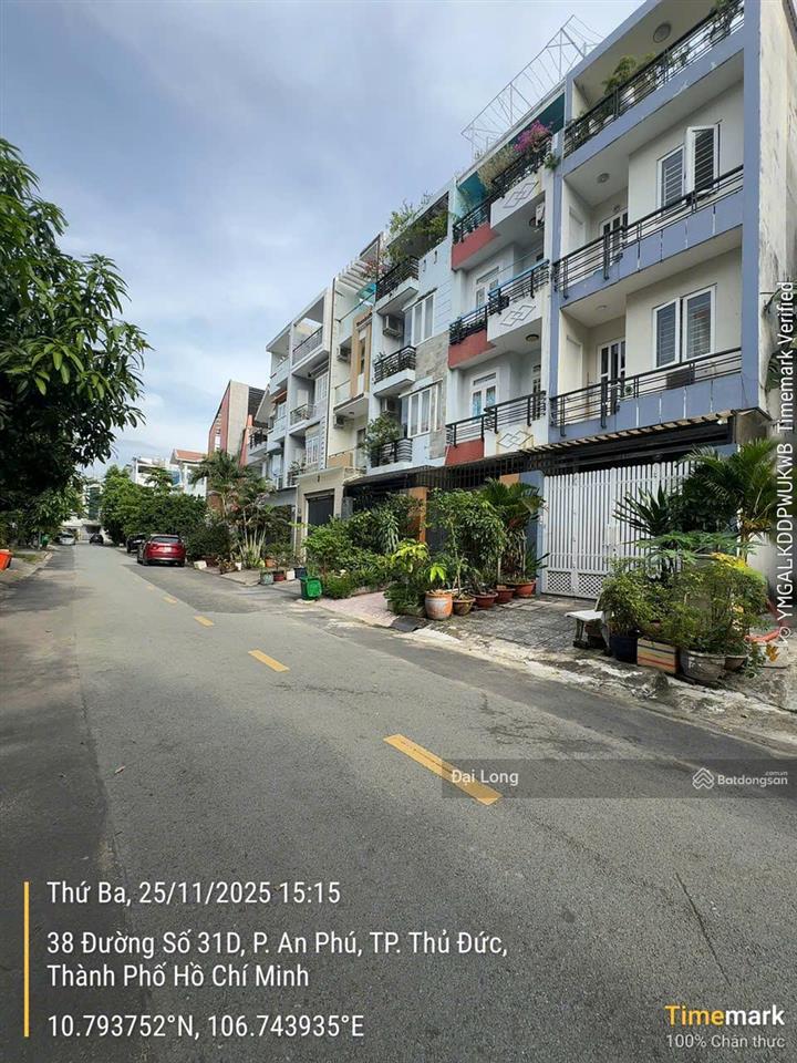 Bán gấp đất nền tại đường 31d, an phú, quận 2, 16,5 tỷ, 89,3m2 nở hậu 5m.