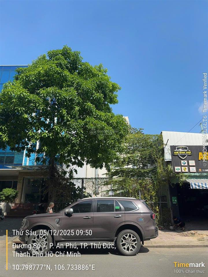 Cơ hội đầu tư đất mặt tiền đường số 7 an phú, ngang 7,5m đẹp tổng 150m2 giá 45 tỷ