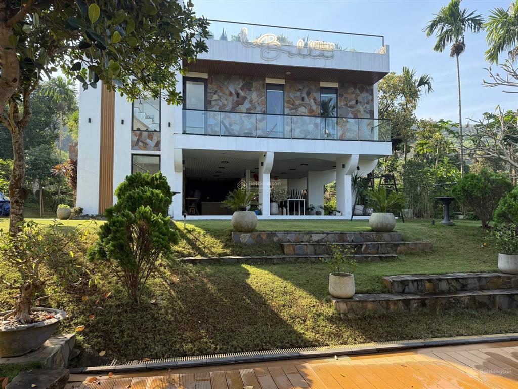 Siêu phẩm biệt thự nghỉ dưỡng ba vì hồ cá koi hồ bơi không gian xanh