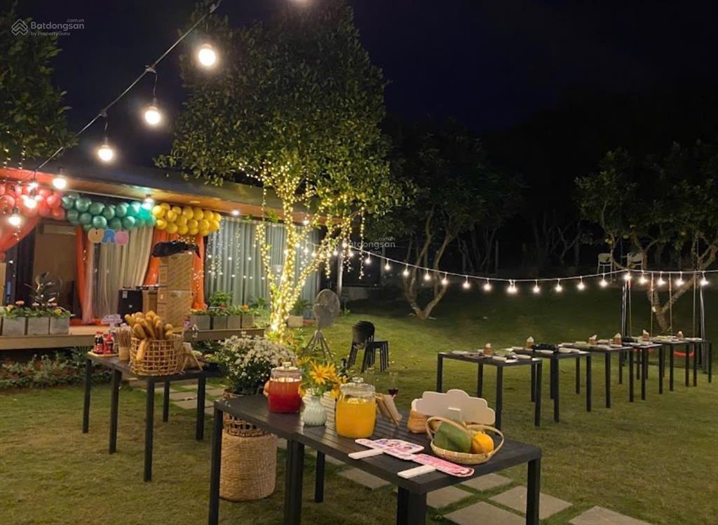 Siêu phẩm biệt thự nghỉ dưỡng ba vì hồ cá koi hồ bơi không gian xanh