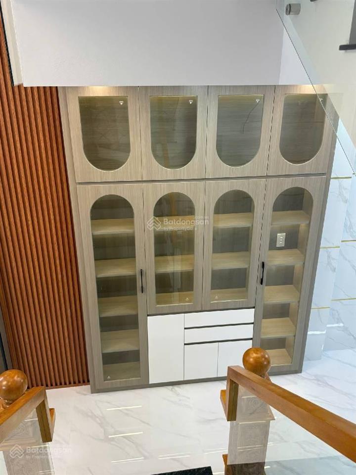 Nhà mới 5 tầng  55m2hẻm oto  dọn vào ở ngay  thiết kế lửng ngược sang trọng