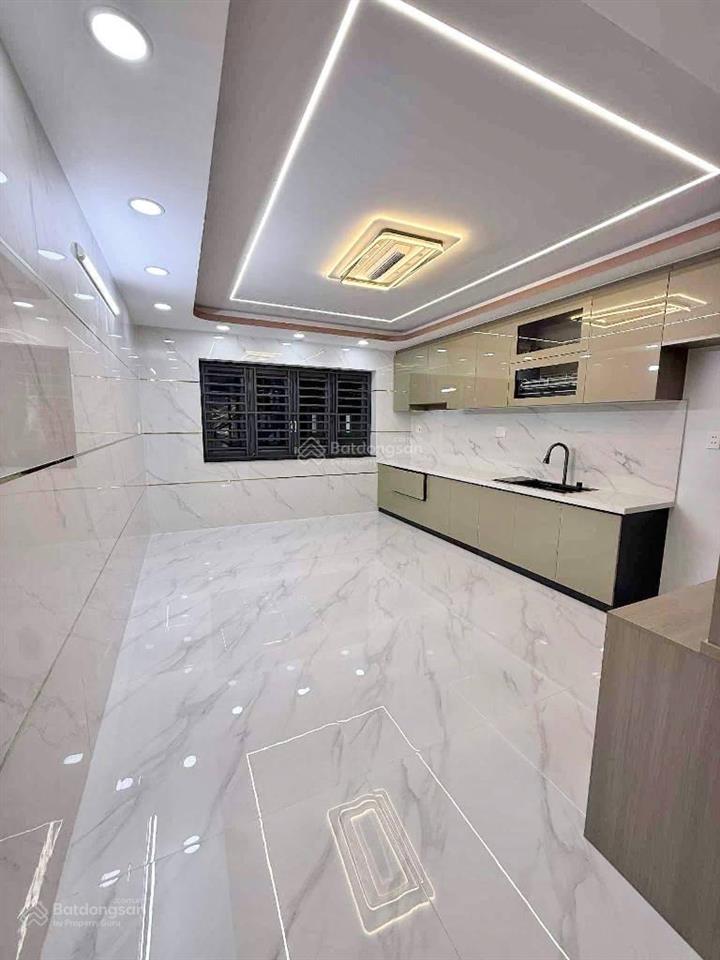 Nhà mới 5 tầng  55m2hẻm oto  dọn vào ở ngay  thiết kế lửng ngược sang trọng