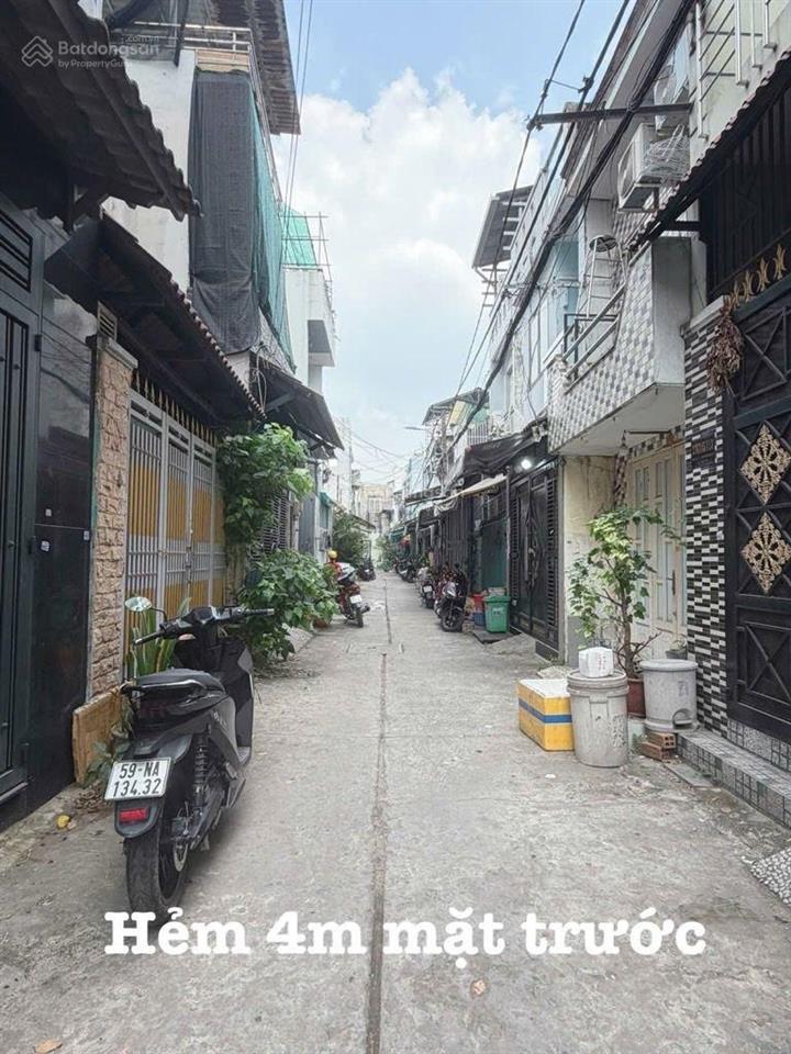 60m2 (4x15m), 2 tầng, mã lò bình tân, 2 mặt hẻm 4m trước sau thông lvq  hl2, sát bệnh viện quận