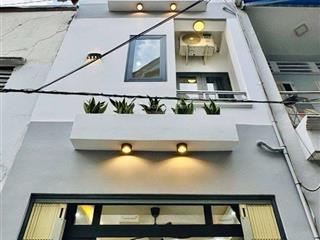 Nhà 3 tầng khu vip lê văn thọ p11  hẻm xe hơi đỗ cửa  chỉ 2.19tỷ!