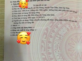 1005 m2, view núi bà, xe hơi tới đất