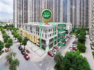 Bán shop tmdv 119.7m2 182m2 diện tích đất xây dựng lên đến 800m2 bỏ ra chỉ có 12 tỷ