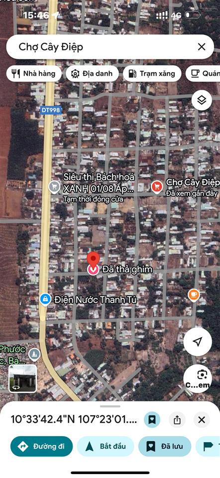 Bán nhà cấp 4, sổ hồng chính chủ, xã hồ tràm, tphcm