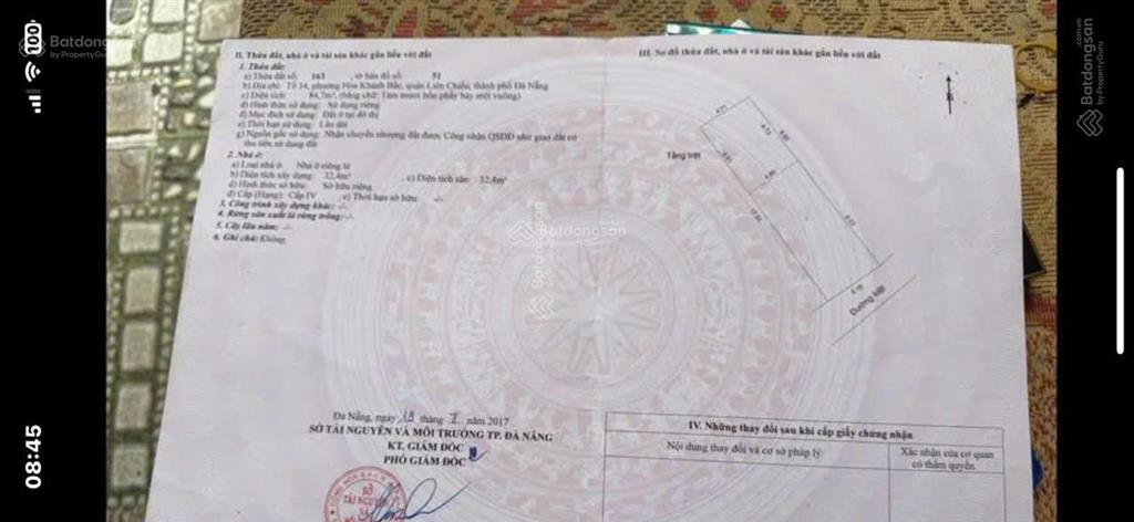 Tôi chính chủ cần bán nhà cấp 4 kiệt 383 nguyễn lương bằng, hòa khánh bắc, liên chiểu