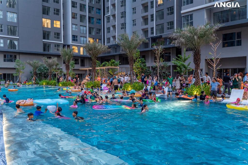 Sổ hồng bán căn 59m2 2pn  2wc hàng hiếm. view hồ bơi tháp vip d. sẵn gói nội thất westgate an gia