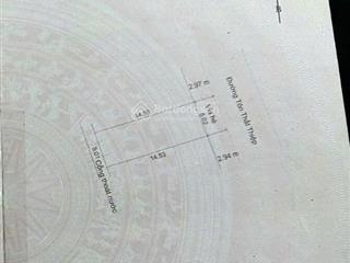 Bán lô đất mặt tiền đường tôn thất thiệp, khu phố tây