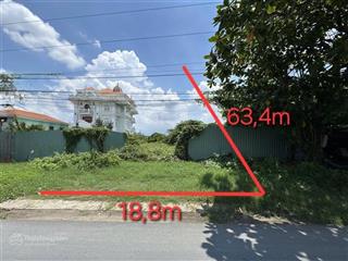 Ngân hàng thanh lý bán đất mặt tiền đường quốc lộ 1a, tp tân an, long an