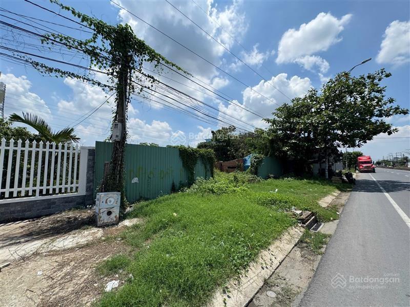 Ngân hàng thanh lý bán đất mặt tiền đường quốc lộ 1a, tp tân an, long an