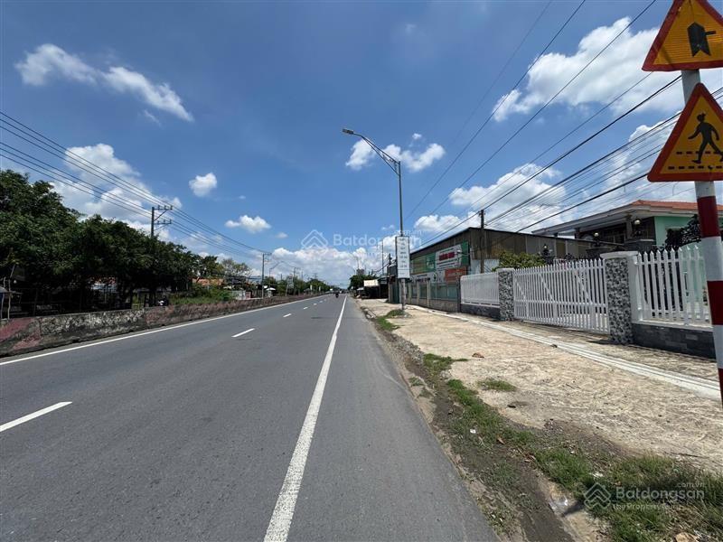 Ngân hàng thanh lý bán đất mặt tiền đường quốc lộ 1a, tp tân an, long an