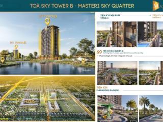 Chính thức nhận booking 2 toà cao tầng dự án masteri sky quarter đan phượng   0962 704 ***