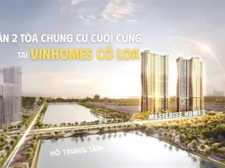 Siêu hiếm  mở bán quỹ ngoại giao, chiết khấu cao tại 2 tòa chung cư cao cấp masteri cổ loa