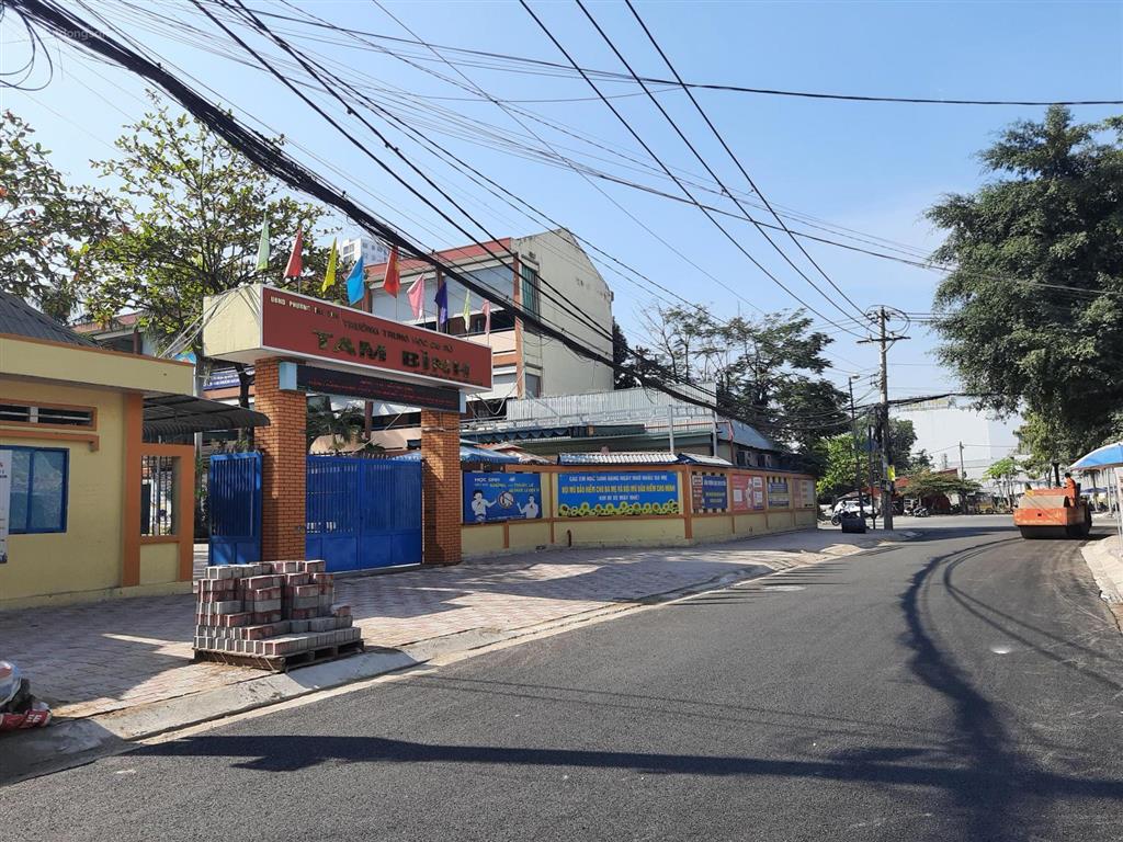 Đất vuông 73m2 tam bình, hẻm rộng xe oto ngủ ,giá 3.xtỷ