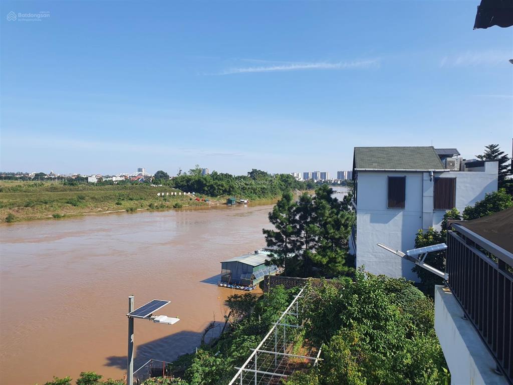 Siêu hiếm biệt thự sông đuống, phố bắc cầu, long biên, hà nội. view triệu$,1000m đất giá 33,5 tỷ