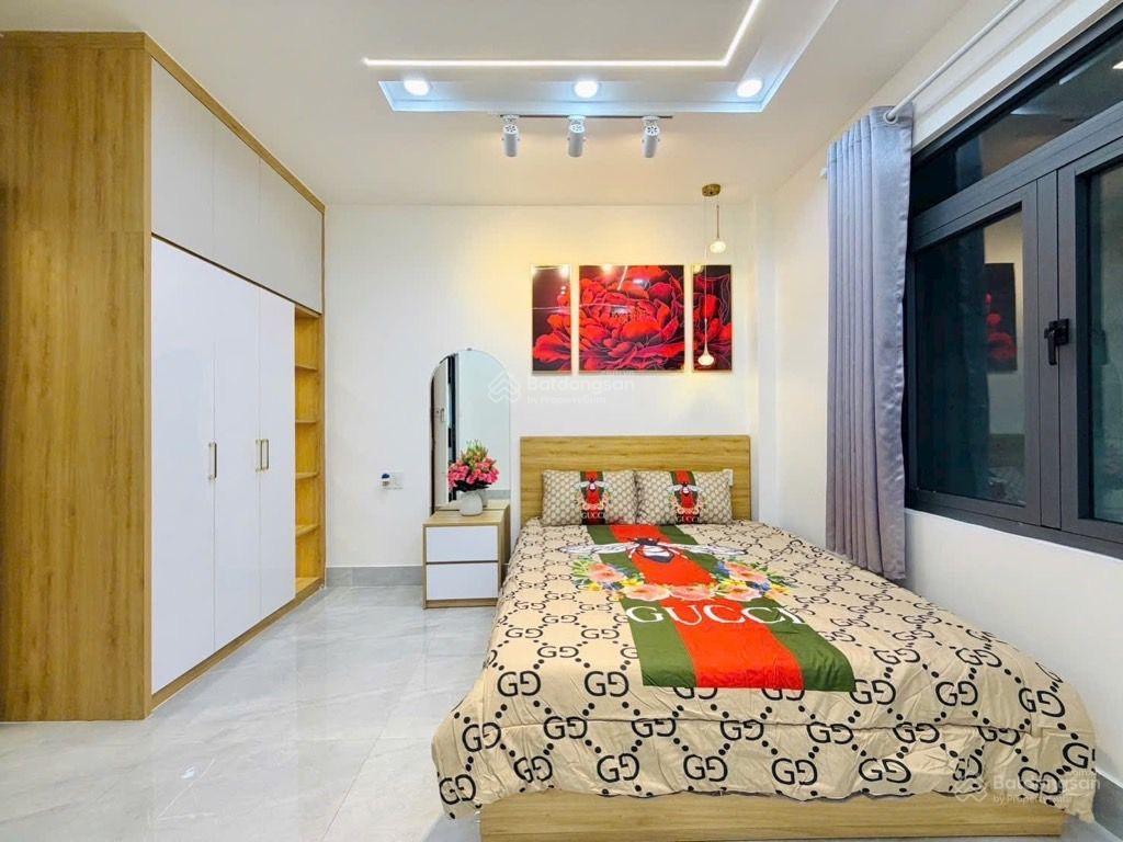 Hiếm chỉ 8tỷ2, bán nhà 4 tầng mới cực đẹp full nội thất xịn,hẻm xe hơi quang trung phường 8 gò vấp