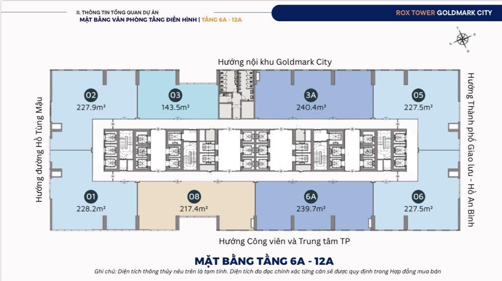 Sở hữu văn phòng dòng tiền ổn định mỗi tháng tại goldmark city! có ngay sổ đỏ từng căn!! giá 5xtr