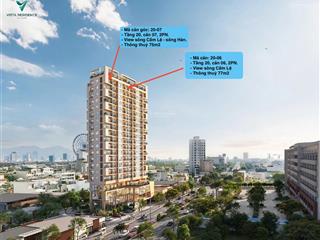 Duy nhất tại trụng tâm thành phố vista residence  view danang dowtown chỉ từ 6xtr/m2