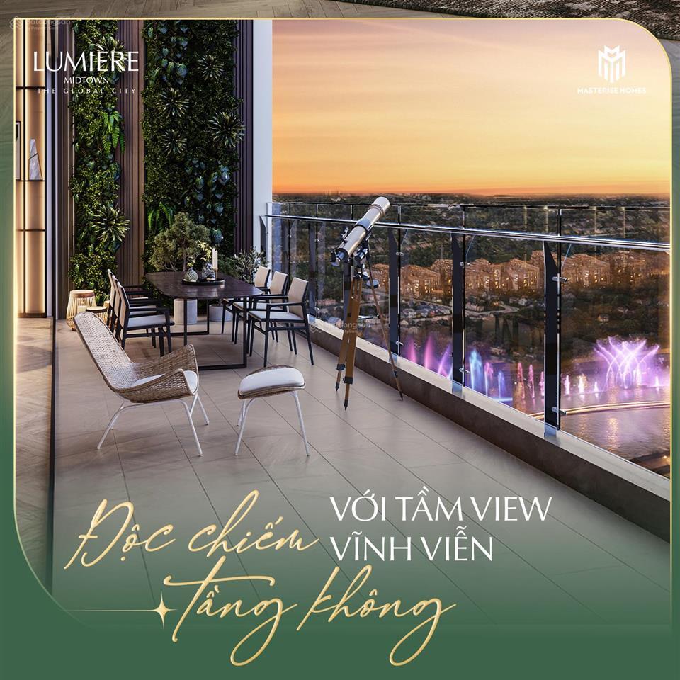 Chủ đầu tư mở bán căn hộ hạng sang masteri park place the global city 2pn  hotline 0776 943 ***