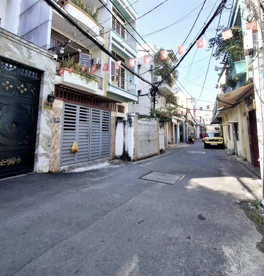 Hẻm xe hơi 6m thông  phan đăng lưu, phú nhuận  6 tầng  ngang 4.3m vuông vức