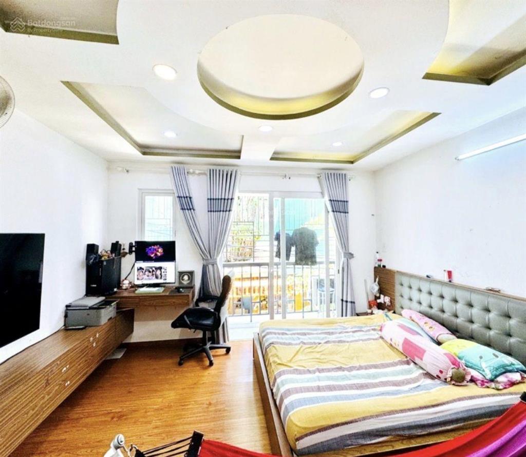 Hẻm xe hơi 6m thông  phan đăng lưu, phú nhuận  6 tầng  ngang 4.3m vuông vức