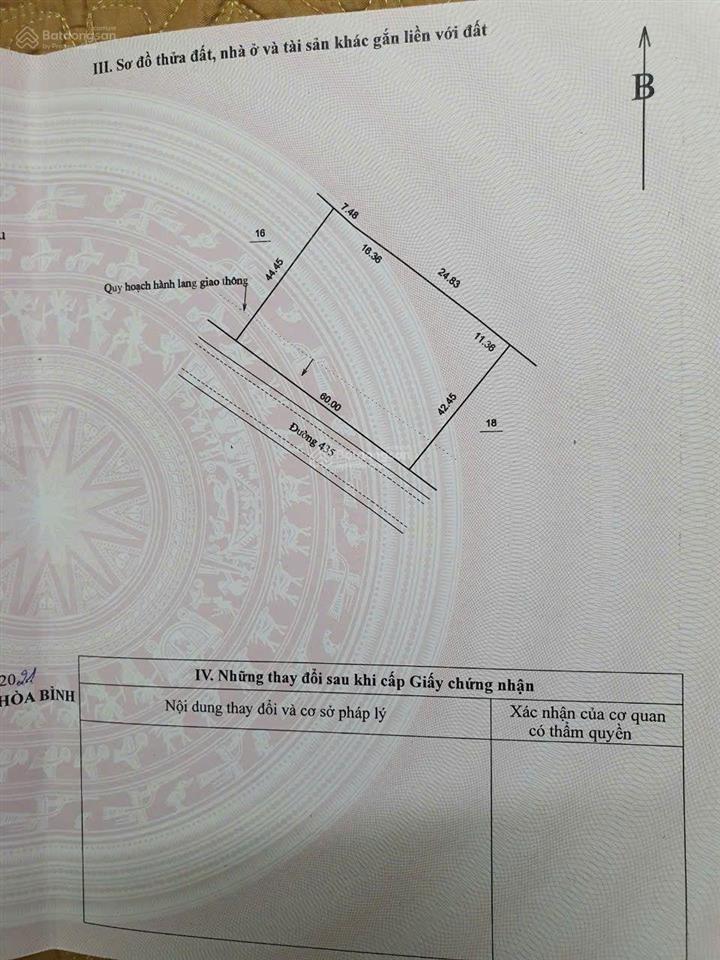 Chính chủ em cần bán 5000m  mặt đường nhựa  mặt tiền 115m
